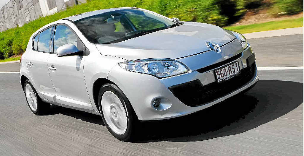 The Renault Megane Hatch powered by a diesel engine. The Renault Megane Hatch powered by a diesel engine.